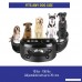 IFUNSHOP BARK COLLAR FOR SMALL TO LARGE DOGS -Latest 2018 Version Anti Barking Shock or No-Shock USB Rechargeable Rainproof 7 Sensitivity 3 Training Modes - B07CG28GDF