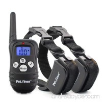 Petrainer Upgraded Version Dog Shock Collar 900 ft Remote Dog Training Collar with Beep/Vibration/Shock Electric Dog Collar for Dogs  Rechargable & Rainproof - B07CG5WY2H