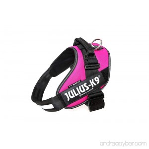 Julius-K9 16IDC-DPN-2 IDC Power Harness Size: 2 (71-96cm/28-37.5) Dark Pink - B01J5RSSHA