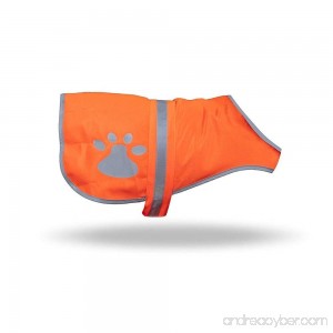 Maggift Dog Reflective Vest Pet Safety Vest Orange - B075YNWTTX