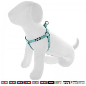 Pawtitas Pet Adjustable Solid Color Step In Puppy/Dog Harness 6 feet Matching Collar and Harness sold separately - B073TLYFX4