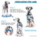 PETBABA No Pull Dog Harness Front Clip Choke Free Reflective Safe at Night Walking Chest Vest with Martingale Handle on Top Good for Traffic Control Training - B074487H41