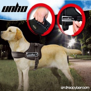 Unho Dog Body Harness Padded Extra Big Large Medium Small Heavy Duty vary from All kinds of size - B00W7C6SDC