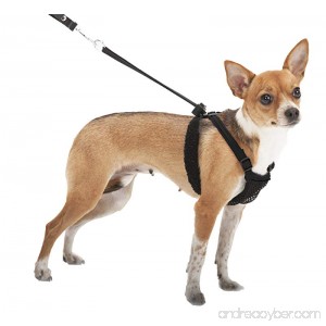 YUP SPORN No Pull Dog Harness Black Extra Small - B00PSN0CIY