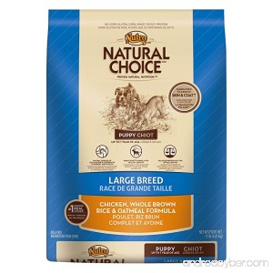 NATURAL CHOICE Puppy Large Breed Chicken Whole Brown Rice and Oatmeal Formula 15 lbs. - B009B845J4