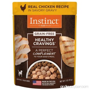 Nature's Variety Instinct Healthy Cravings Grain-Free Meal Topper for Dogs 3 oz Pouch - B01BI3MAC8