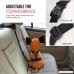 Bwogue Dog Safety Vest Harness With Seat Belt Strap Car Headrest Restraint Pet Dog Adjustable Nylon Mesh Harness Travel Strap Seatbelts Harness - B07BDCHSSB
