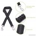 Nasus Dog Car Harness Plus Connector Strap Adjustable Double Breathable Mesh Fabric Travel Regular Vest Harness with Safety Seat Belt in Cars Vehicle for Dogs Road Trip Daily Walks - B073F5F2YJ