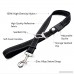 PERSUPER Pet Dog Cat Seat Belt and leash 2 in 1 Mutifunction Adjustable Car Safety Leads Vehicle Seat belt Safety Nylon Dog Leash with Reflective Fabric - B071YF32TM