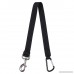 SCENEREAL Dog Safety Harness for Cars with Seat Belt Adjustable Travel Vest Harness Black - B07B65NC95