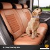 WATFOON Chew-Proof Dog Car Seat Belt Tether Cable Stainless Steel Water-Proof Leash Rope，Durable Safety Dog Vehicle Seatbelt Lead Use With Harness for Small Medium And Large Dogs - B074QCDY4L