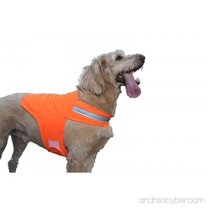 Dog Not Gone Visibility Products Safety Dog Vest Hunter Orange - B005KW5CEM