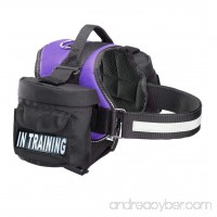 Doggie Stylz In Training Service Dog Harness with Removable Saddle Bag Backpack Pack Carrier Traveling Carrying Bag. 2 removable IN TRAINING patches. Please measure dog before ordering. Made by - B01MRHDWYL