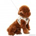 PUPTECK Soft Mesh Small Dog Harness with Leash Basic Plaid Padded Vest for Puppy - B07BKWM8WJ