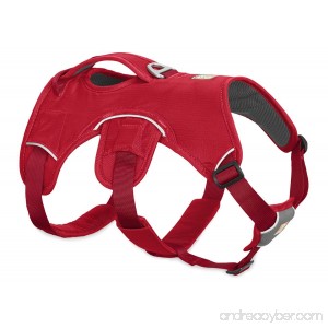 RUFFWEAR - Web Master Dog Harness with Lift Handle Red Currant Small - B01MT8PS0O