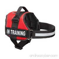 Service Dog In Training Vest With Reflective Strap & Removable Patches | Heavy Duty Nylon Straps and Handle | 7 Sizes  5 Colors From Industrial Puppy - B00NSKSDIA