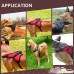 Vinca Mascot No Pull Dog Harness Adjustable Reflective Pet Harnesses With Handle Padded Chest Vest for Small Medium Large Dogs - B077J1X9HT