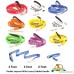 ADOPT ME Yellow Color Coded 4 Foot Padded Dog Leash (New Home Needed) Donate To Your Local Charity - B00BXLFMKI