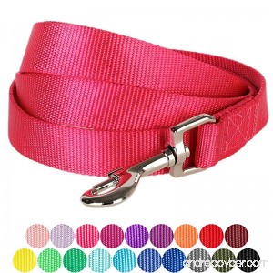 Blueberry Pet Classic Solid Color Dog Leash 19 Colors Matching Collar & Harness Available Separately - B00HWQS34U