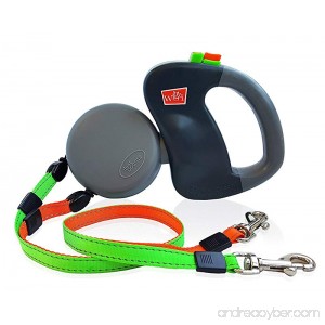 Dual Doggie Pet Leash - Up to 50 Lbs Per Dog and Zero Tangle - Walk Two Dogs At Once - B00B5N4KJI