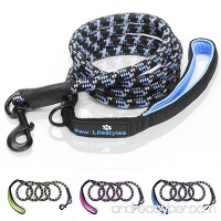 Extra Heavy Duty Rope Dog Leash - 6ft Long  Soft Padded Handle For Comfort  Reflective - Perfect Rope Leash for Medium and Large Dogs - B076JLDVD5