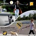 fashion&cool Heavy Duty Dog Leash 6Ft Reflective Shock Absorbing Bungee Leash Perfect for Medium and Large Dog Durable 2 Traffic Padded Handles Car Seat Belt Greater Control Safety Training Walking - B07DGRRZDK