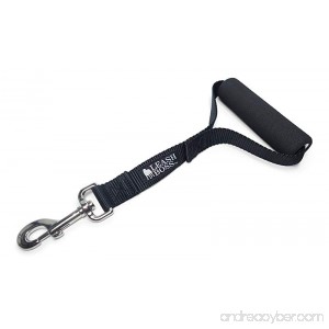 Leashboss Traffic Handler - Short Dog Leash with Traffic Handle for Large Dogs - Great for Double Dog Couplers Service Dogs and Training - B01GKDSGBU