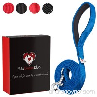 Pets Lovers Club Heavy Duty Dog Leash - Super Comfortable Padded Handle For Walks - Very Durable Leashes For Training Large  Medium & Small Dogs - Excellent 6 Foot Length To Hold On Puppy That Pulls - B011YSFUBK