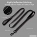TWOPJ Dog Leashes for Large Dogs 2 Handles for Extra Control 6 FT Long with Reflective Stitch for Night Walking - B07BSNYC62