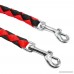 KENFULTILE Double Dog Leash No-tangle Dual Leash for Two Dogs - B0756XMJBP