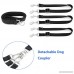Pet Supplies for Dog Leashes - Mopaclle Premium Three Way Dog Leash With Adjustable Detachable Dog Coupler for One Two Three Samll/Medium Dog (Black) - B01DU5LJP6