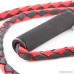 Plixio Tangle Free Dual Double Dog Leash 54 Long with Braided Nylon & Soft Grip Handle in Red - B00NGYIGRQ