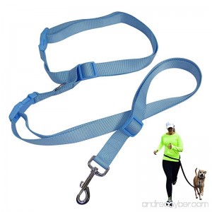 BIBO Premium Durable Nylon Safety Hiking Running Jogging Walking Dog Hands Free Leash For Large Medium and Small Dogs - B01MXYDP84
