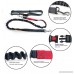 CEESC Dog Lead Leash Rope with Retractable Belt Easily Wear on Waist Let Hands Free for Walking Jogging Running Biking Hiking Outdoors … - B076PCK48K