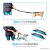 Hands Free Dog Leash | Dual Rubber Handles for Medium & Large Dogs | Adjustable Waist Belt with Comfortable Pad | Shock Absorbing Extendable Bungee & Reflective Stitches for Walking Jogging Running - B07F2QZBQT