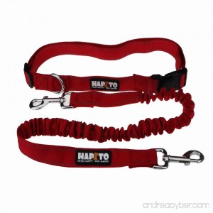 Hapito Hands Free Dog Leash with Adjust Waist Belt and Strong Bungee - Dog Running Leash Dog Walking Leash for Large Medium and Small Dogs - B075X24ZQG