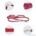 NEWONE Hands Free Dog Leash 7ft Nylon Multi-function Basic Dog Leashes Retractable Training Dog Leash for Dogs-Red - B07CH71NM4