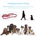 NEWONE Hands Free Dog Leash 7ft Nylon Multi-function Basic Dog Leashes Retractable Training Dog Leash for Dogs-Red - B07CH71NM4