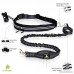 PREMIUM Hands Free Dog Leash | Bungee Dog Leash for Walking & Running with Small Medium or Large Dogs | Reflective Waist Belt for Phone Keys and Cards |BONUS Collar Bag Dispenser |Great GIFT - B075WDBBMQ
