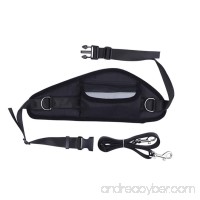 SBParts Excellent Running Waist Packs with Hand Free Dog Leash Strap Sporty Adjustable Belt - B0769BPD9B