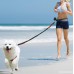 SPLAKER Hands Free Dog Leashes - for Running Walking or Jogging 4 FT for Up to 150 lbs Dogs Color: Black+Red Model:GSA002 - B07D1HR44N