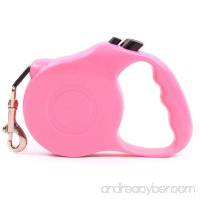 3M Retractable Pet Cat Puppy Dogs Leash Extending Puppy Walking Leads Pink - B073WV4B1D