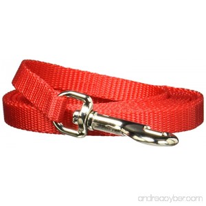 Coastal Pet - Nylon Dog Leash Training Lead (6 ft. L x 3/8 Inch W) Red - B0002AQWI2