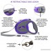Hertzko Heavy Duty Retractable Dog Leash By Great for Small & Medium Dogs up to 44lbs - Strong Nylon Ribbon Extends 16ft - B012LHE9UQ