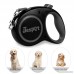 Jespet Retractable Dog Leash With Anti-Slip Handle 16 ft Dog Walking Leash for Dog with One Button Break & Lock - B01FE6ZJC8