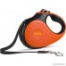 Pedy Retractable Dog Leash Patented 360°Tangle-Free Heavy Duty Reflective Dog Walking Leash With Anti-Slip Handle; 16 ft Strong Nylon Tape/Ribbon; One-Handed Brake Pause Lock - B07BY7F79X