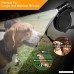 Retractable Dog Leash Dog Walking Leash for Medium Large Dogs up to 110lbs LED Light &Dog Waste Dispenser Bags included Tangle Free One Button Break & Lock - B07CGP3H6Z