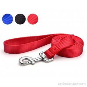 LeRich 15FT/20FT/30FT/50FT Long 3 Color Nylon Pet Dog Cat Puppy Tracking Training Obedience Lead Leash - B0746HB3DM