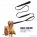 Mengar Dog Leash Dog Leash 6ft Long with Traffic Padded Handle for Greater Control Safety Training Perfect for Large or Medium Dog Dual Handles - B06XCC4XGL