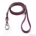 Moonpet Soft and Extra Durable Real Genuine Full Grain Leather Dog Training Leash Lead - Premium Heavy Duty 4 ft x 4/5 Inch - Best for male/female Medium/Large Breeds - B01MYRR5JE